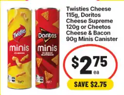 IGA Twisties Cheese minis offer