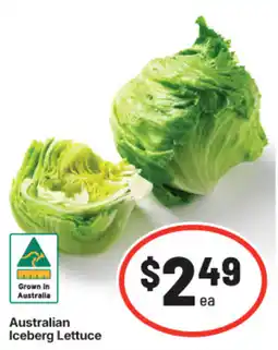 IGA Australian Iceberg Lettuce offer