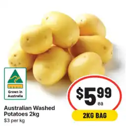 IGA Australian Washed Potatoes offer