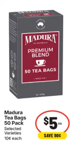 IGA Madura Tea Bags offer