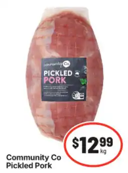 IGA Community Co Pickled Pork offer
