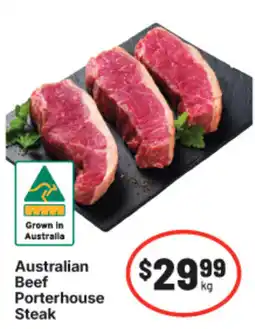 IGA Australian Beef Porterhouse Steak offer