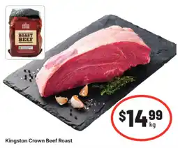 IGA Kingston Crown Beef Roast offer