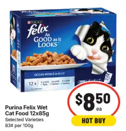 IGA Purina Felix Wet Cat Food offer