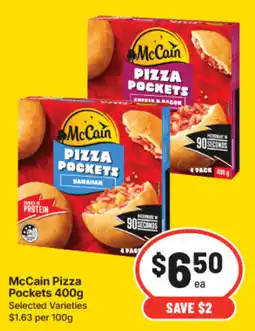 IGA McCain Pizza Pockets offer