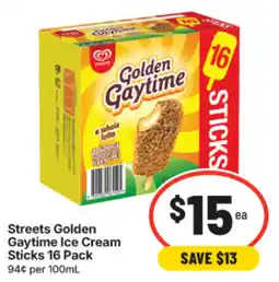 IGA Streets Golden Gaytime Ice Cream Sticks offer