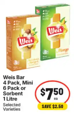 IGA Weis Bar offer
