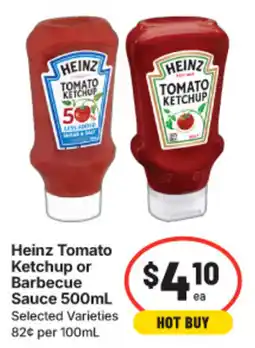 IGA Heinz Tomato Ketchup offer