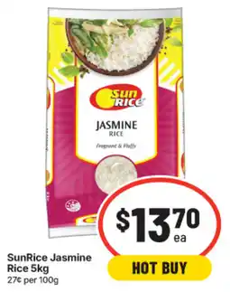 IGA SunRice Jasmine Rice offer