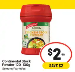 IGA Continental Stock Powder offer