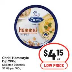 IGA Chris' Homestyle Dip offer