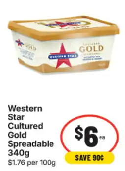 IGA Western Star Cultured Gold Spreadable offer
