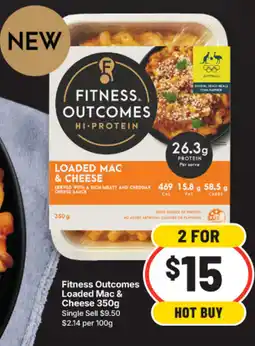 IGA Fitness Outcomes Loaded Mac & Cheese offer