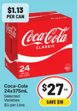 IGA Coca-Cola Classic offer