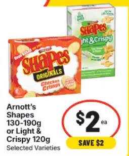 IGA Arnott's Shapes offer
