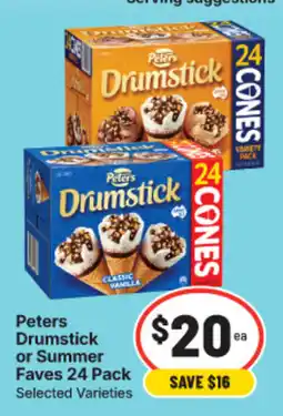 IGA Peters Drumstick offer