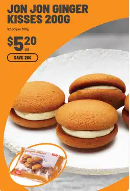 IGA Jon Jon Ginger Kisses offer