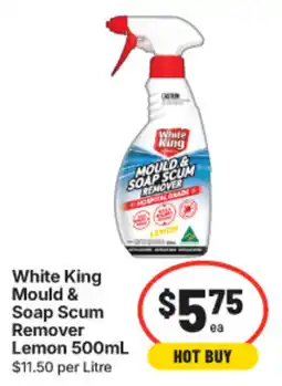 IGA White King Mould & Soap Scum Remover offer