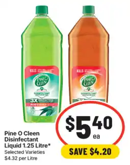 IGA Pine O Cleen Disinfectant Liquid offer