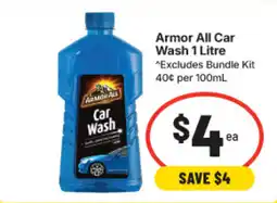 IGA Armor All Car Wash offer
