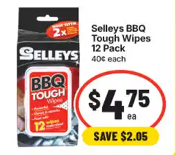 IGA Selleys BBQ Tough Wipes offer