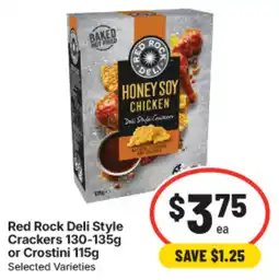IGA Red Rock Deli Style Crackers offer