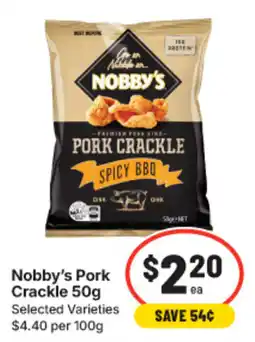 IGA Nobby's Pork Crackle offer
