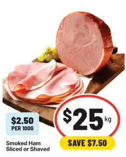 IGA Smoked Ham offer