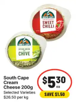 IGA South Cape Cream Cheese offer