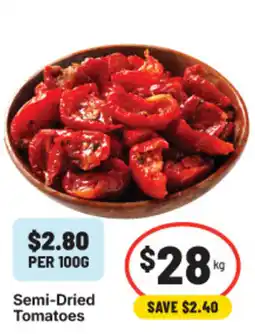 IGA Semi-Dried Tomatoes offer