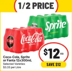 IGA Coca-Cola, Sprite or Fanta offer