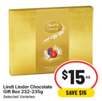Lindt Lindor Chocolate Gift Box Assorted Varieties