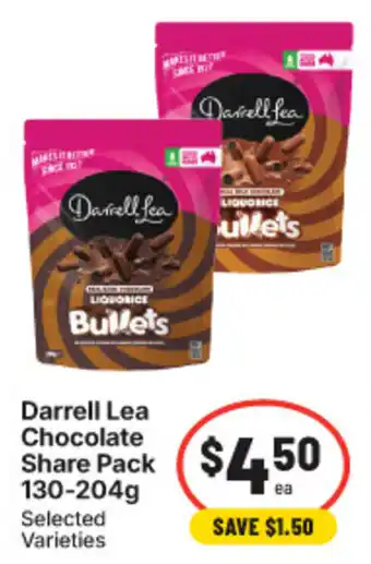 IGA Darrell Lea Chocolate Share Pack offer