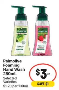 IGA Palmolive Foaming Hand Wash offer