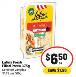 IGA Latina Fresh Filled Pasta offer