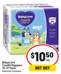 IGA BabyLove Cosifit Nappies offer
