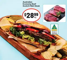IGA Australian Economy Beef Scotch Fillet Steak offer