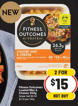 IGA Fitness Outcomes Loaded Mac & Cheese offer