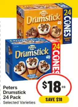 IGA Peters Drumstick 24 Pack Selected Varieties offer