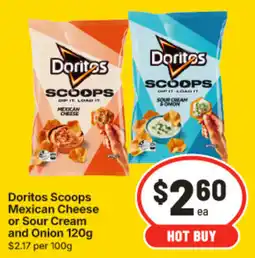 IGA Doritos Scoops offer