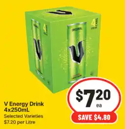 IGA V Energy Drink offer