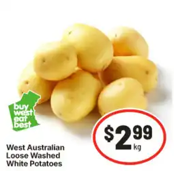 IGA West Australian Loose Washed White Potatoes offer