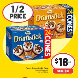 IGA Peters Drumstick offer
