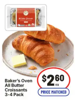 IGA Baker's Oven All Butter Croissants offer