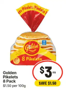 IGA Golden Pikelets offer