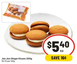 IGA Jon Jon Ginger Kisses offer