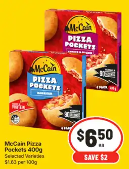 IGA McCain Pizza Pockets offer