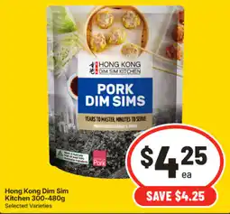 IGA Hong Kong Dim Sim Kitchen Pork Dim Sims offer