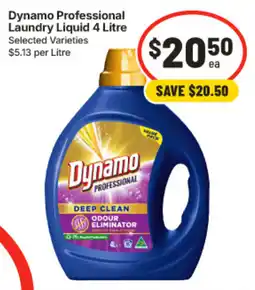 IGA Dynamo Professional Laundry Liquid offer