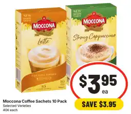 IGA Moccona Coffee Sachets 10 Pack offer